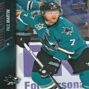 Paul Martin - 2015/2016 Upper Deck Series 2 Hockey Card